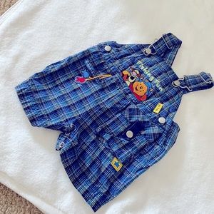 Winnie the Pooh baby overalls